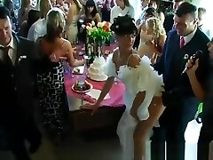 Bride wedding orgy