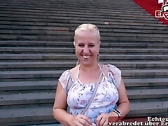 German gross blonde housewife teen pick up