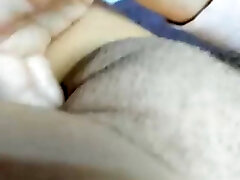 Mature vagina and cameltoe, close-up