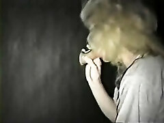 Glory hole real fledgling blow job