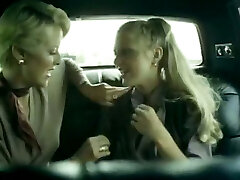 Ultra-kinky lesbians are having orgy in the back of a cab