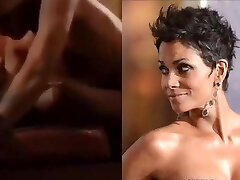 Halle Berry checks herself out pulverizing