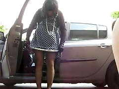 crossdresser upskirt no thong