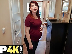 DEBT4k. Bank agent gives prego MILF delay in swap for quick sex DEBT4k. Bank agent gives prego MILF delay in swap for quick sex