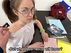 Russian school girl is punished for cuckold her teacher