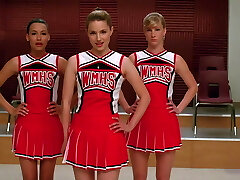Dianna Agron, Naya Rivera, Heather Morris - Glee Dianna Agron, Naya Rivera, Heather Morris - Glee