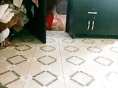 Bhabhi catch my masturbate and joining Doggy Style and footjob, bbc wife share with me and stranger, Hindi indian