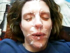 Gross teeth get a cumblast Gross teeth get a cumblast