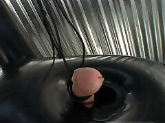 Inflatable rubber sack