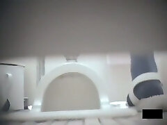 Exciting toilet spy webcam shots of amateur bushy slits