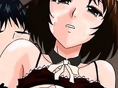 Hentai maid tit fucks and plumbs her master