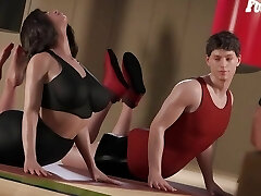 The Genesis Order: Doing Yoga With Cool Steaming MILF In The Gym Ep. 80
