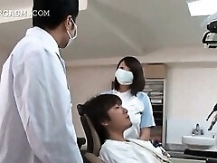 Asian doctor seduced into steamy sex by horny patient