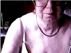 Ugly four eyed granny from Germany uncovers her time worn cunt on webcam Ugly four eyed granny from Germany uncovers her time worn cunt on webcam