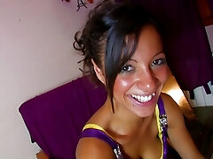 Beautiful french Milf Katina ends her porn debut with a gigantic facial