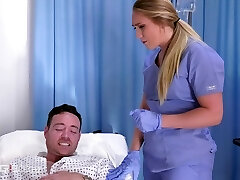 Hot blonde nurse