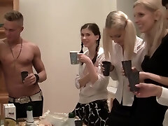StudentSexParties- Wild College Orgy After An Exam -Scene 5