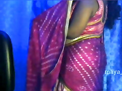 Sexy Bhabhi Gets Aroused by Standing for Self Cam Intercourse