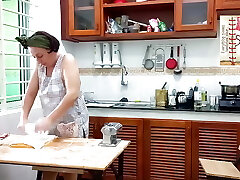 Naked Cooking. Naturist Housekeeper, Naked Bakers. Nude Maid. Naked Housewife. L1