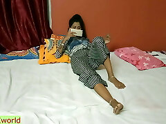 Indian hot teen full intercourse with cousin at rainy day! With clear hindi audio