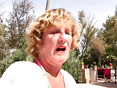 AuntJudysXXX - Horny Mature Cougar Mrs. Molly Gargles Your Pink Cigar by the Pool (POV)