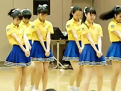 Japanese Cheerleader Micro-skirt Upskirt