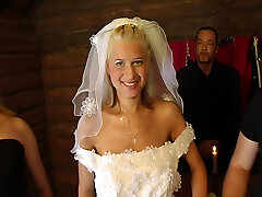 Group Sex with big busty bride Part 1