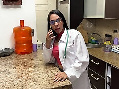 Beautiful Doctor Wife Wrong Pill and Now She Has to Help with the Stud's Erection
