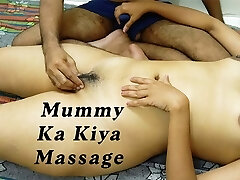 Stepson Massage His Hot Super-sexy Step Mom