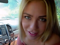 Parent's stepdaughter gives a road head and gest her gash rammed Parent's stepdaughter gives a road head and gest her gash rammed