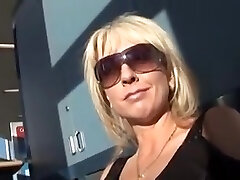 Milf Sexy blonde with a super-cute asshole