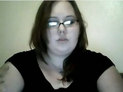 Really chubby ugly as ravage and perverted amateur nerdy bi-atch masturbated