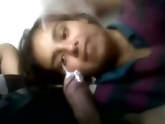 Lovely brunette with adorable smile gives blowjob to her fellow Lovely brunette with adorable smile gives blowjob to her fellow