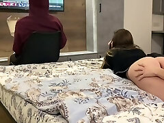 My spouse is more interested with a computer game than with me, so I'll bang his buddy