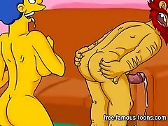 Симпсоны порно мультфильм пародия