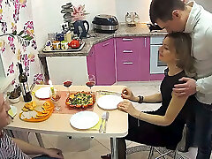 Cuckold, Luxurious Cutie Wife in threesome Sex With Lover & Husband Cuckold, Luxurious Cutie Wife in threesome Sex With Lover & Husband