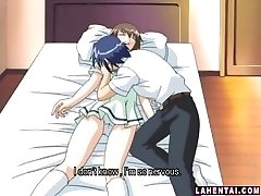 Hentai nubile gets tittyfucked and slit pumped