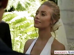 Super-sexy blonde bride fucking Super-sexy blonde bride fucking