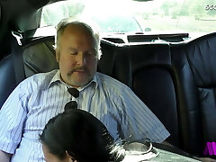 Amateur MMF Three-way for German Stepmom Mareen with Two old Guys Amateur MMF Three-way for German Stepmom Mareen with Two old Guys