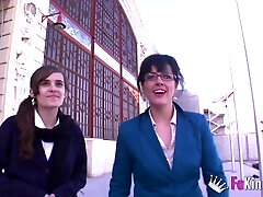 Pablo Ferrari has his dick collective by Montse and Ainara Pablo Ferrari has his dick collective by Montse and Ainara