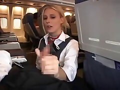 Stewardess gives supplementary service Stewardess gives supplementary service