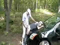 Nailed me over the bonnet of his car. HOT! Nailed me over the bonnet of his car. HOT!