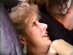 Old torrid blonde babe fucking her eighteen year old friend