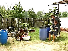 GROSSI CALIBRI AL CAMPO MILITARE utter hard-core scene 02 by Angelica Bella the italian porn celebrity restored