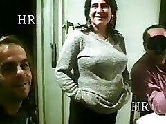 Swinger couple with pregnant and have threesome fuck-fest! Italian
