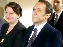 Vintage Threesome Scene Featuring Double Blowage And Rimjob