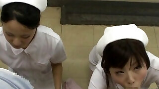 NAUGHTY Japanese NURSES Sucky-sucky IN A HOSPITAL