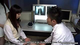 Doctor heals the patient and the trampy nurse