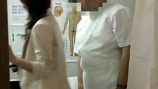 Japanese groped and required to stretched nub on spy cam