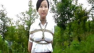 Chinese Secretary Outdoor Bondage Chinese Secretary Outdoor Bondage